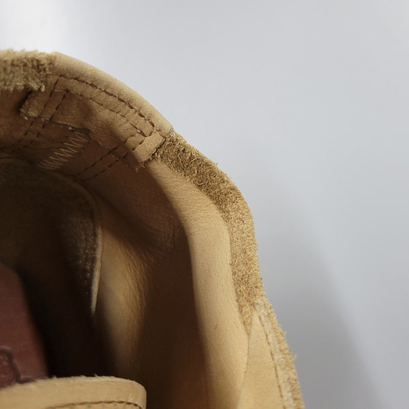 【中古品】【メンズ】 RED WING レッドウィング WORK CHUKKA BOOTS 3143 ワークチャッカ ブーツ USA製 シューズ 靴 164-260723-as-07-izu サイズ：26.5cm カラー：ベージュ 万代Net店