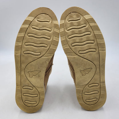 【中古品】【メンズ】 RED WING レッドウィング WORK CHUKKA BOOTS 3143 ワークチャッカ ブーツ USA製 シューズ 靴 164-260723-as-07-izu サイズ：26.5cm カラー：ベージュ 万代Net店