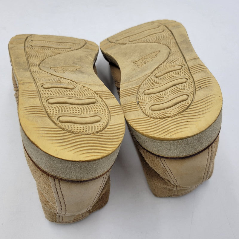 【中古品】【メンズ】 RED WING レッドウィング WORK CHUKKA BOOTS 3143 ワークチャッカ ブーツ USA製 シューズ 靴 164-260723-as-07-izu サイズ：26.5cm カラー：ベージュ 万代Net店