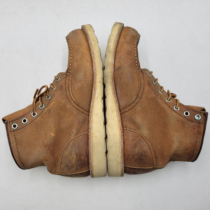 【現状渡し品】【メンズ/レディース】 RED WING レッドウィング 6-INCH CLASSIC MOC 8876 6インチ クラシック モック USA製 ブーツ シューズ 靴 164-260723-as-06-izu サイズ：25.5cm カラー：ブラウン 万代Net店