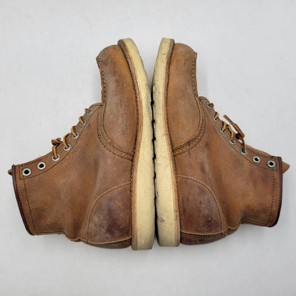 【現状渡し品】【メンズ/レディース】 RED WING レッドウィング 6-INCH CLASSIC MOC 8876 6インチ クラシック モック USA製 ブーツ シューズ 靴 164-260723-as-06-izu サイズ：25.5cm カラー：ブラウン 万代Net店