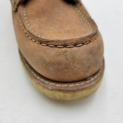 【現状渡し品】【メンズ/レディース】 RED WING レッドウィング 6-INCH CLASSIC MOC 8876 6インチ クラシック モック USA製 ブーツ シューズ 靴 164-260723-as-06-izu サイズ：25.5cm カラー：ブラウン 万代Net店