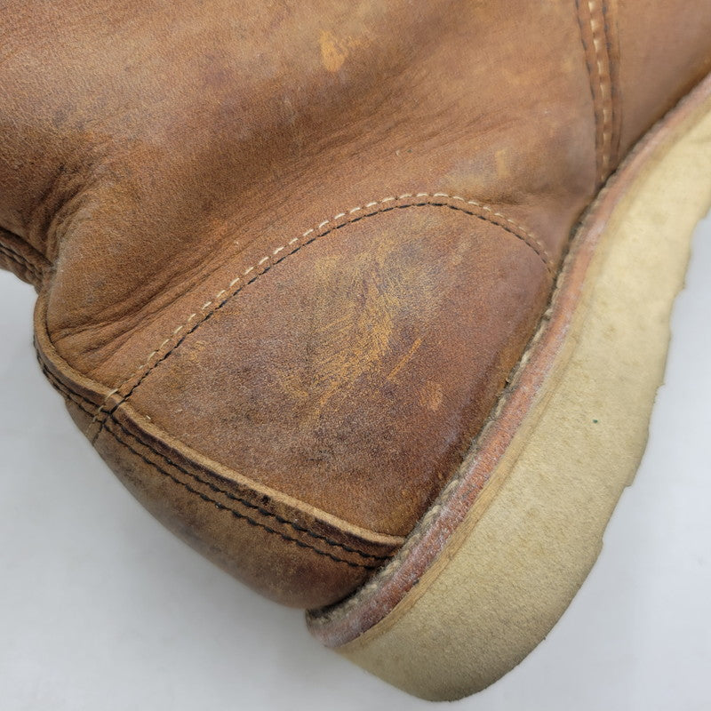 【現状渡し品】【メンズ/レディース】 RED WING レッドウィング 6-INCH CLASSIC MOC 8876 6インチ クラシック モック USA製 ブーツ シューズ 靴 164-260723-as-06-izu サイズ：25.5cm カラー：ブラウン 万代Net店