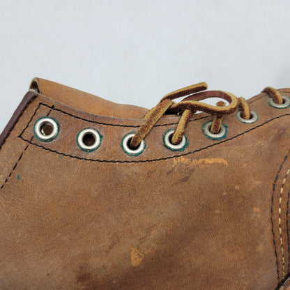 【現状渡し品】【メンズ/レディース】 RED WING レッドウィング 6-INCH CLASSIC MOC 8876 6インチ クラシック モック USA製 ブーツ シューズ 靴 164-260723-as-06-izu サイズ：25.5cm カラー：ブラウン 万代Net店