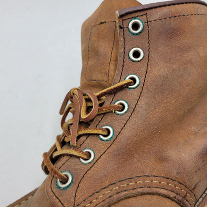 【現状渡し品】【メンズ/レディース】 RED WING レッドウィング 6-INCH CLASSIC MOC 8876 6インチ クラシック モック USA製 ブーツ シューズ 靴 164-260723-as-06-izu サイズ：25.5cm カラー：ブラウン 万代Net店