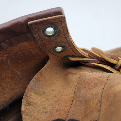 【現状渡し品】【メンズ/レディース】 RED WING レッドウィング 6-INCH CLASSIC MOC 8876 6インチ クラシック モック USA製 ブーツ シューズ 靴 164-260723-as-06-izu サイズ：25.5cm カラー：ブラウン 万代Net店