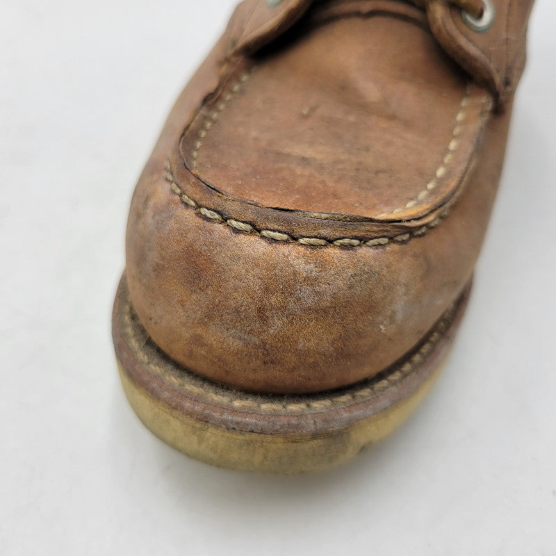 【現状渡し品】【メンズ/レディース】 RED WING レッドウィング 6-INCH CLASSIC MOC 8876 6インチ クラシック モック USA製 ブーツ シューズ 靴 164-260723-as-06-izu サイズ：25.5cm カラー：ブラウン 万代Net店