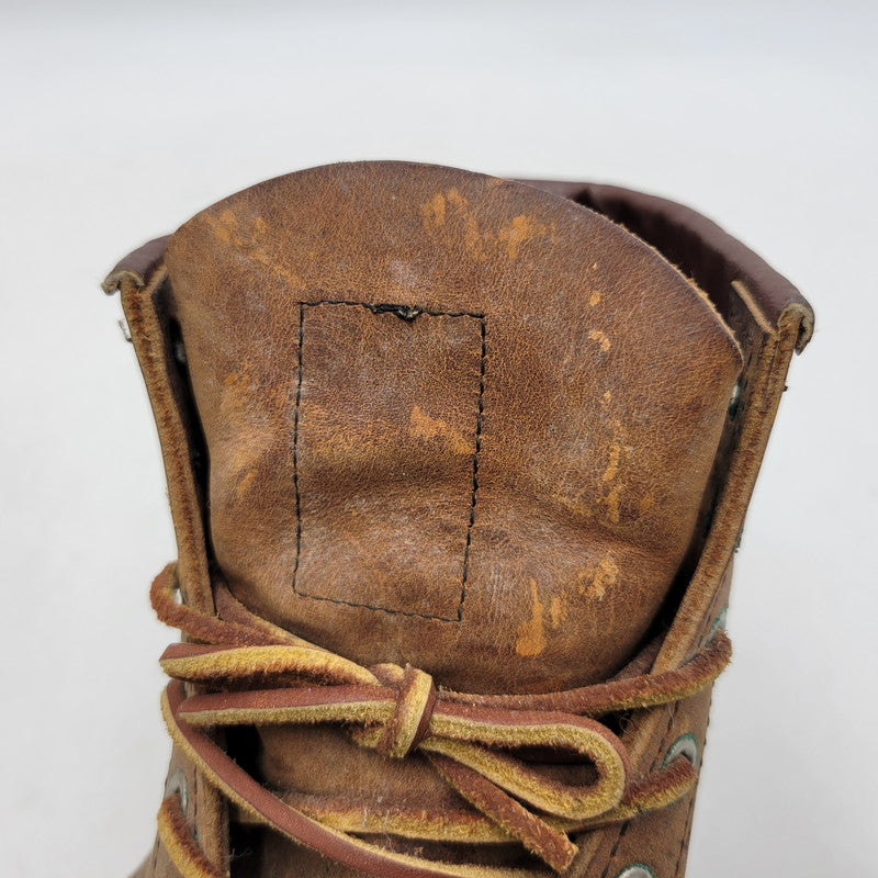 【現状渡し品】【メンズ/レディース】 RED WING レッドウィング 6-INCH CLASSIC MOC 8876 6インチ クラシック モック USA製 ブーツ シューズ 靴 164-260723-as-06-izu サイズ：25.5cm カラー：ブラウン 万代Net店