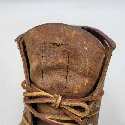 【現状渡し品】【メンズ/レディース】 RED WING レッドウィング 6-INCH CLASSIC MOC 8876 6インチ クラシック モック USA製 ブーツ シューズ 靴 164-260723-as-06-izu サイズ：25.5cm カラー：ブラウン 万代Net店