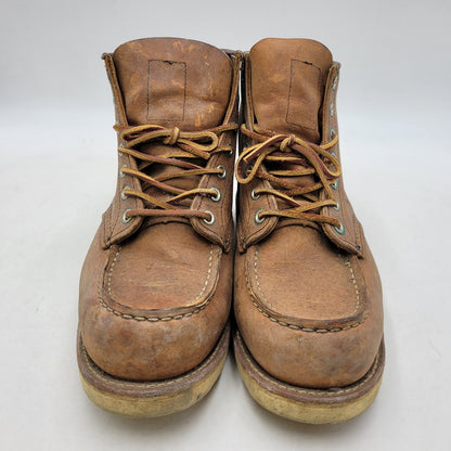 【現状渡し品】【メンズ/レディース】 RED WING レッドウィング 6-INCH CLASSIC MOC 8876 6インチ クラシック モック USA製 ブーツ シューズ 靴 164-260723-as-06-izu サイズ：25.5cm カラー：ブラウン 万代Net店