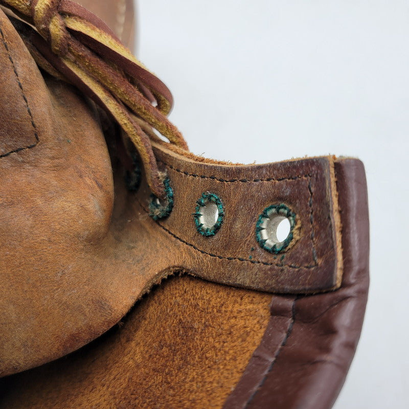 【現状渡し品】【メンズ/レディース】 RED WING レッドウィング 6-INCH CLASSIC MOC 8876 6インチ クラシック モック USA製 ブーツ シューズ 靴 164-260723-as-06-izu サイズ：25.5cm カラー：ブラウン 万代Net店