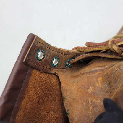 【現状渡し品】【メンズ/レディース】 RED WING レッドウィング 6-INCH CLASSIC MOC 8876 6インチ クラシック モック USA製 ブーツ シューズ 靴 164-260723-as-06-izu サイズ：25.5cm カラー：ブラウン 万代Net店