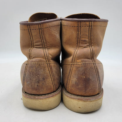 【現状渡し品】【メンズ/レディース】 RED WING レッドウィング 6-INCH CLASSIC MOC 8876 6インチ クラシック モック USA製 ブーツ シューズ 靴 164-260723-as-06-izu サイズ：25.5cm カラー：ブラウン 万代Net店
