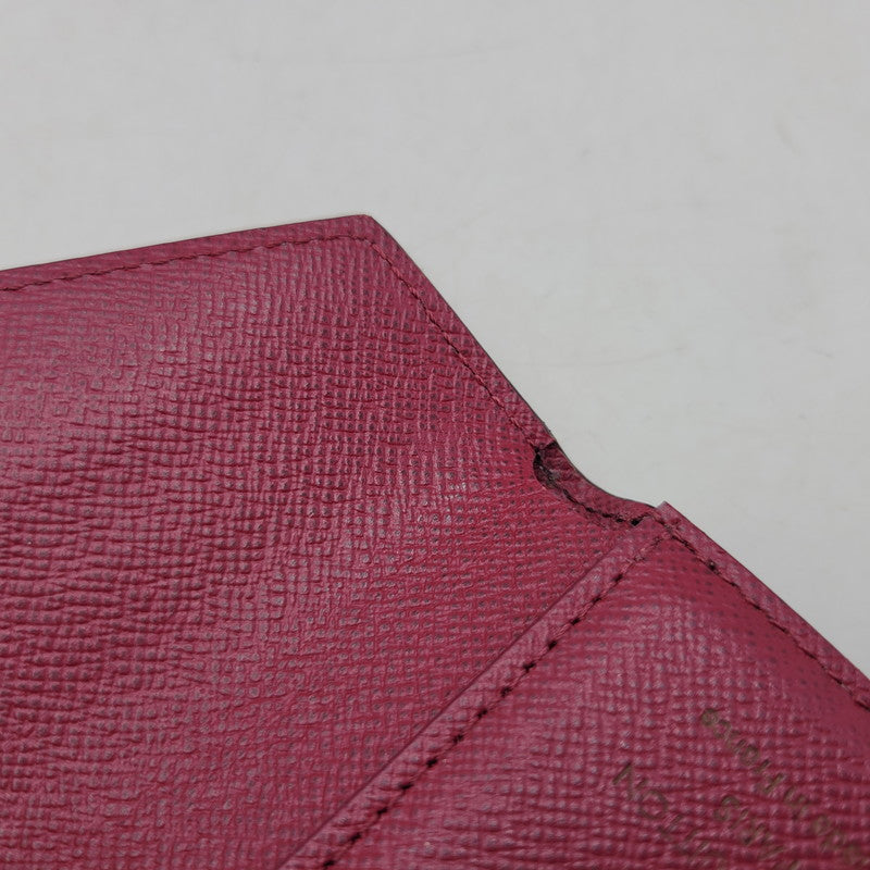 【中古品】【レディース】 LOUIS VUITTON ルイ・ヴィトン M62932 ポルトフォイユ・ゾエ 三つ折り 財布 179-260723-as-04-izu カラー：ブラウン×ピンク系 万代Net店