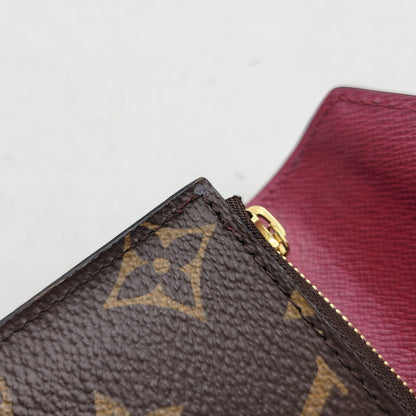 【中古品】【レディース】 LOUIS VUITTON ルイ・ヴィトン M62932 ポルトフォイユ・ゾエ 三つ折り 財布 179-260723-as-04-izu カラー：ブラウン×ピンク系 万代Net店