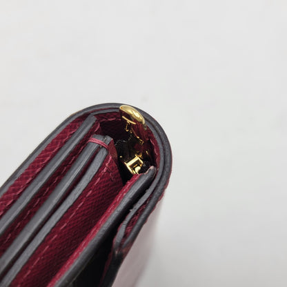 【中古品】【レディース】 LOUIS VUITTON ルイ・ヴィトン M62932 ポルトフォイユ・ゾエ 三つ折り 財布 179-260723-as-04-izu カラー：ブラウン×ピンク系 万代Net店