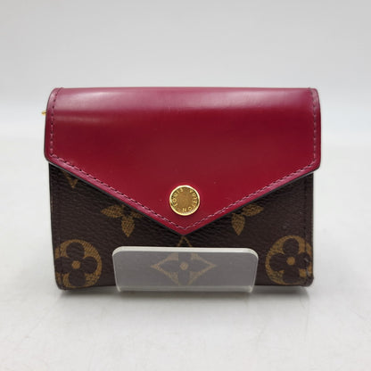 【中古品】【レディース】 LOUIS VUITTON ルイ・ヴィトン M62932 ポルトフォイユ・ゾエ 三つ折り 財布 179-260723-as-04-izu カラー：ブラウン×ピンク系 万代Net店