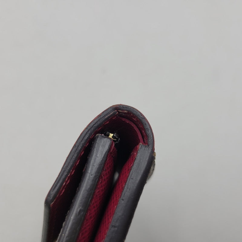 【中古品】【レディース】 LOUIS VUITTON ルイ・ヴィトン M62932 ポルトフォイユ・ゾエ 三つ折り 財布 179-260723-as-04-izu カラー：ブラウン×ピンク系 万代Net店