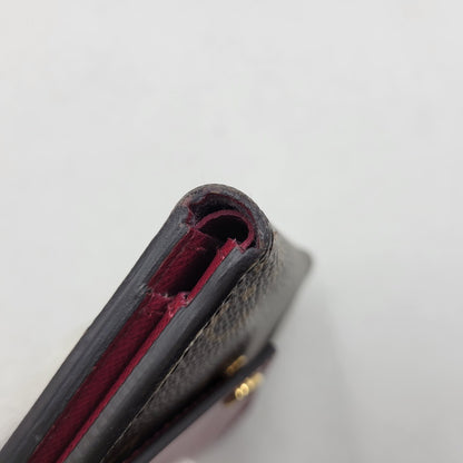 【中古品】【レディース】 LOUIS VUITTON ルイ・ヴィトン M62932 ポルトフォイユ・ゾエ 三つ折り 財布 179-260723-as-04-izu カラー：ブラウン×ピンク系 万代Net店