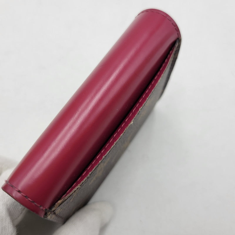 【中古品】【レディース】 LOUIS VUITTON ルイ・ヴィトン M62932 ポルトフォイユ・ゾエ 三つ折り 財布 179-260723-as-04-izu カラー：ブラウン×ピンク系 万代Net店