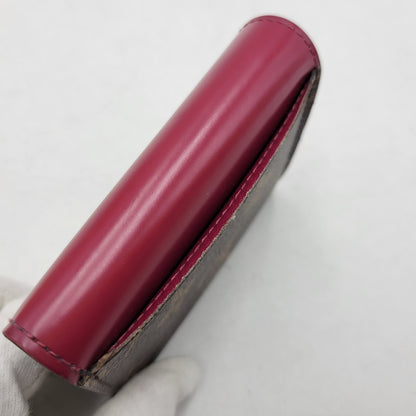 【中古品】【レディース】 LOUIS VUITTON ルイ・ヴィトン M62932 ポルトフォイユ・ゾエ 三つ折り 財布 179-260723-as-04-izu カラー：ブラウン×ピンク系 万代Net店