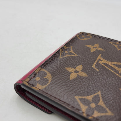 【中古品】【レディース】 LOUIS VUITTON ルイ・ヴィトン M62932 ポルトフォイユ・ゾエ 三つ折り 財布 179-260723-as-04-izu カラー：ブラウン×ピンク系 万代Net店