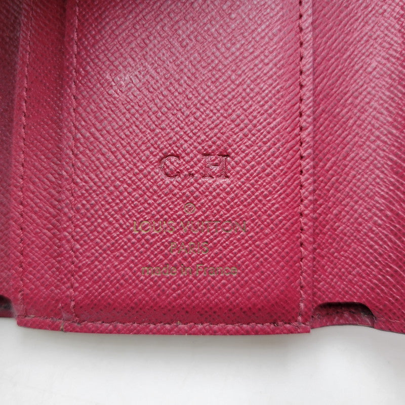 【中古品】【レディース】 LOUIS VUITTON ルイ・ヴィトン M62932 ポルトフォイユ・ゾエ 三つ折り 財布 179-260723-as-04-izu カラー：ブラウン×ピンク系 万代Net店