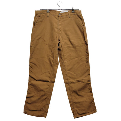 【中古品】【メンズ】 Carhartt カーハート DUNGAREE FIT PAINTER PANTS 383-51 ダンガリーフィット ペインターパンツ メキシコ製 157-260723-as-25-izu サイズ：36×32 カラー：ブラウン 万代Net店