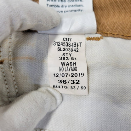 【中古品】【メンズ】 Carhartt カーハート DUNGAREE FIT PAINTER PANTS 383-51 ダンガリーフィット ペインターパンツ メキシコ製 157-260723-as-25-izu サイズ：36×32 カラー：ブラウン 万代Net店