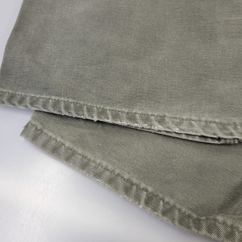 【現状渡し品】【メンズ】 Carhartt カーハート DOUBLE KNEE WORK PANTS B136 MOS ダブルニー ワークパンツ メキシコ製 157-260723-as-26-izu サイズ：38×32 カラー：モスグリーン 万代Net店