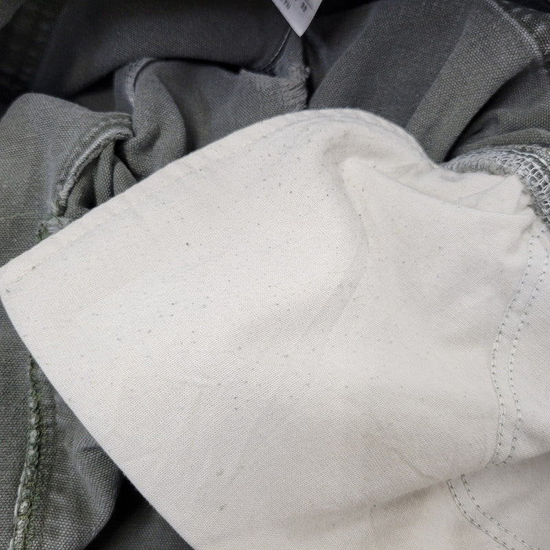 【現状渡し品】【メンズ】 Carhartt カーハート DOUBLE KNEE WORK PANTS B136 MOS ダブルニー ワークパンツ メキシコ製 157-260723-as-26-izu サイズ：38×32 カラー：モスグリーン 万代Net店