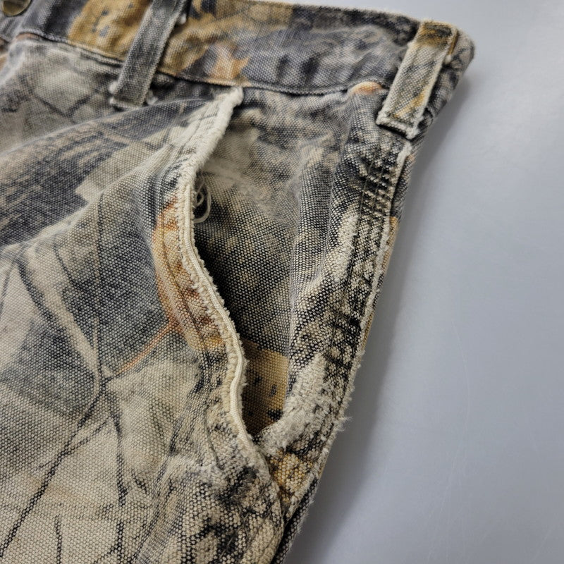 【現状渡し品】【メンズ】 Carhartt カーハート REALTREE PAINTER PANTS B158 CMO リアルツリー ペインターパンツ 157-260723-as-27-izu サイズ：40×34 カラー：マルチカラー 万代Net店