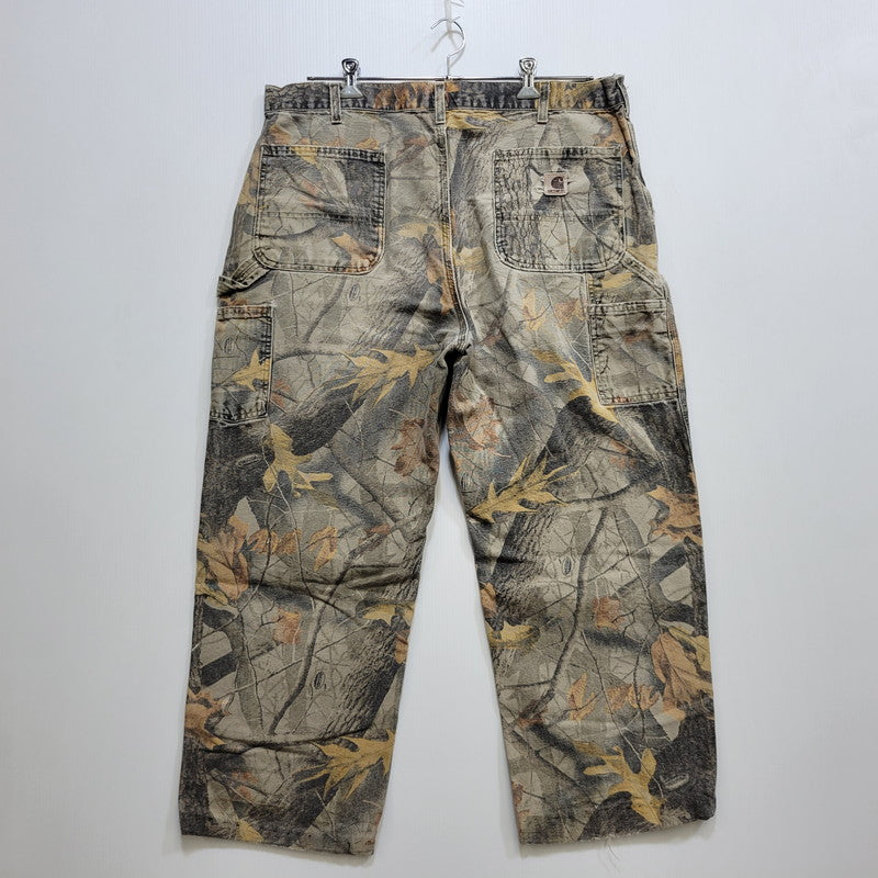 【現状渡し品】【メンズ】 Carhartt カーハート REALTREE PAINTER PANTS B158 CMO リアルツリー ペインターパンツ 157-260723-as-27-izu サイズ：40×34 カラー：マルチカラー 万代Net店