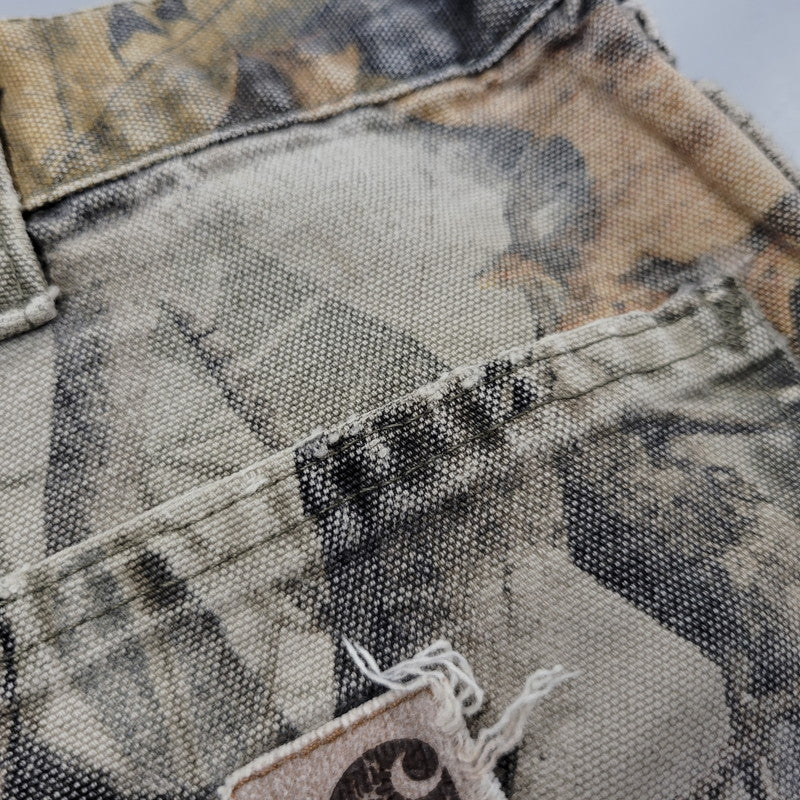 【現状渡し品】【メンズ】 Carhartt カーハート REALTREE PAINTER PANTS B158 CMO リアルツリー ペインターパンツ 157-260723-as-27-izu サイズ：40×34 カラー：マルチカラー 万代Net店