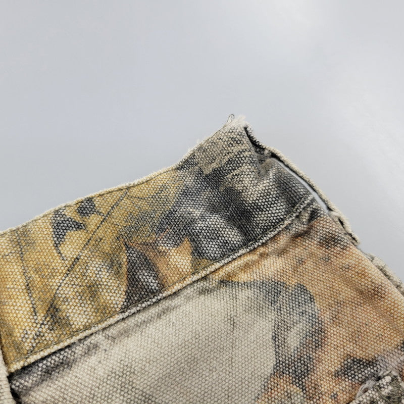 【現状渡し品】【メンズ】 Carhartt カーハート REALTREE PAINTER PANTS B158 CMO リアルツリー ペインターパンツ 157-260723-as-27-izu サイズ：40×34 カラー：マルチカラー 万代Net店