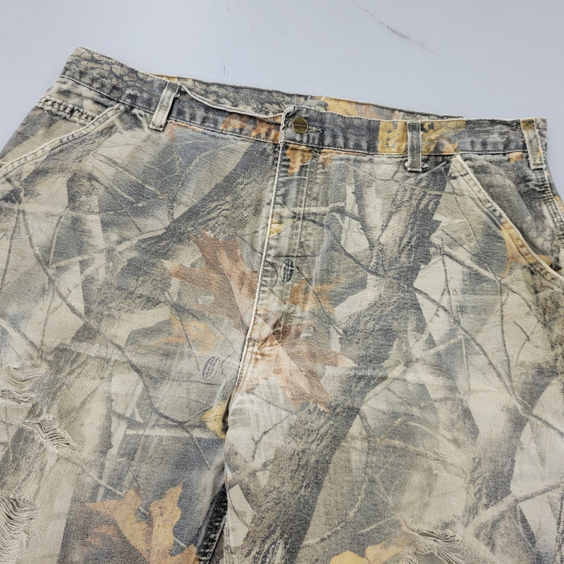 【現状渡し品】【メンズ】 Carhartt カーハート REALTREE PAINTER PANTS B158 CMO リアルツリー ペインターパンツ 157-260723-as-27-izu サイズ：40×34 カラー：マルチカラー 万代Net店