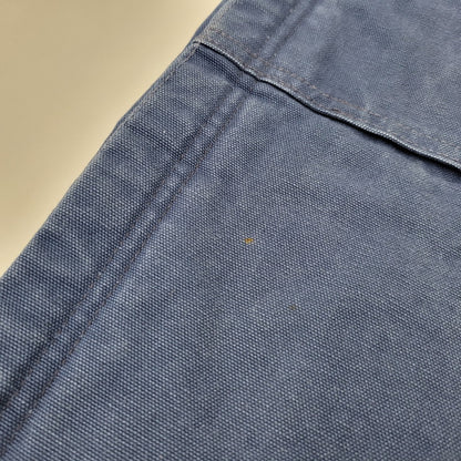 【中古品】【メンズ】 Carhartt カーハート DUCK DOUBLE KNEE QUILTING OVERALLS ダック ダブルニー キルティング オーバーオール USA製 星タグ 157-260723-as-28-izu サイズ：34×30 カラー：ネイビー 万代Net店