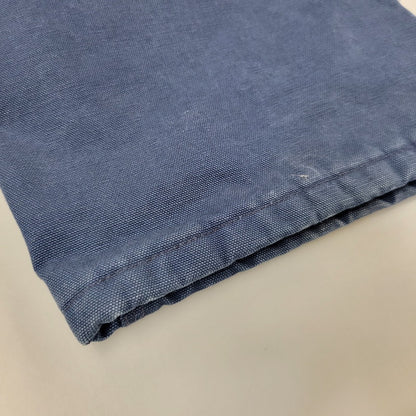 【中古品】【メンズ】 Carhartt カーハート DUCK DOUBLE KNEE QUILTING OVERALLS ダック ダブルニー キルティング オーバーオール USA製 星タグ 157-260723-as-28-izu サイズ：34×30 カラー：ネイビー 万代Net店