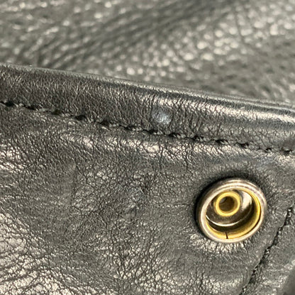 【中古品】【メンズ】 COACH コーチ F85841 COW LEATHER SINGLE RIDERS JACKET カウレザー シングルライダースジャケット アウター 141-260724-ya-07-izu サイズ：XS カラー：ブラック 万代Net店