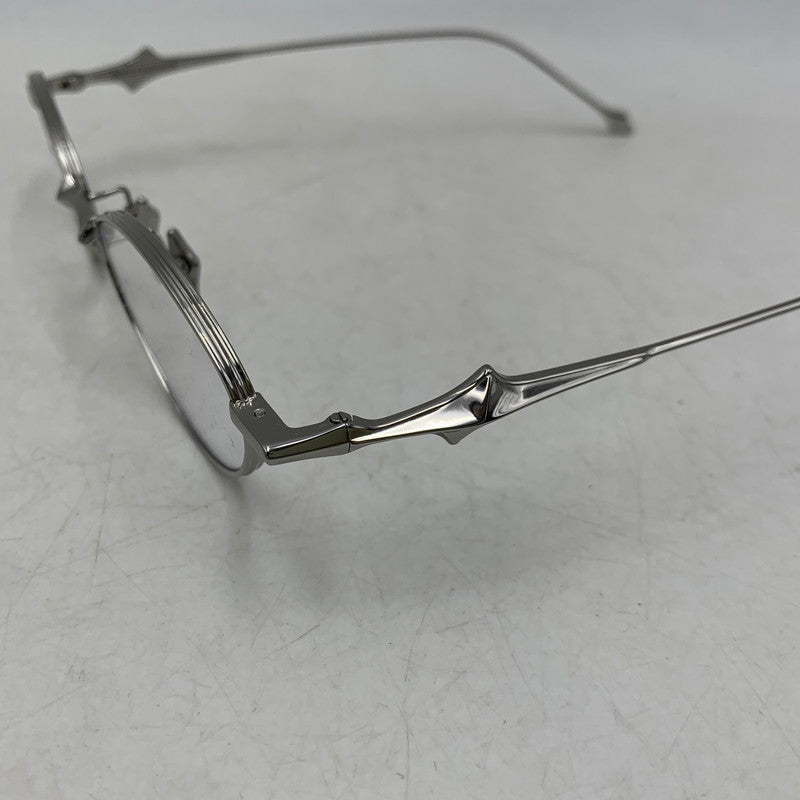 【中古品】【メンズ/レディース】 GENTLE MONSTER ジェントルモンスター EDEN-02 2025 BOLD COLLECTION SUNGLASSES ボールド コレクション サングラス 203-260724-ya-05-izu サイズ：55口19-155 カラー：シルバー×クリア 万代Net店