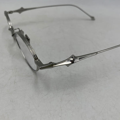 【中古品】【メンズ/レディース】 GENTLE MONSTER ジェントルモンスター EDEN-02 2025 BOLD COLLECTION SUNGLASSES ボールド コレクション サングラス 203-260724-ya-05-izu サイズ：55口19-155 カラー：シルバー×クリア 万代Net店