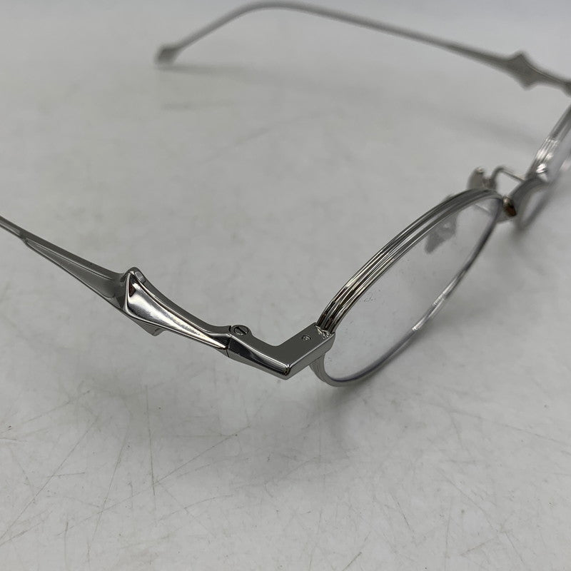 【中古品】【メンズ/レディース】 GENTLE MONSTER ジェントルモンスター EDEN-02 2025 BOLD COLLECTION SUNGLASSES ボールド コレクション サングラス 203-260724-ya-05-izu サイズ：55口19-155 カラー：シルバー×クリア 万代Net店