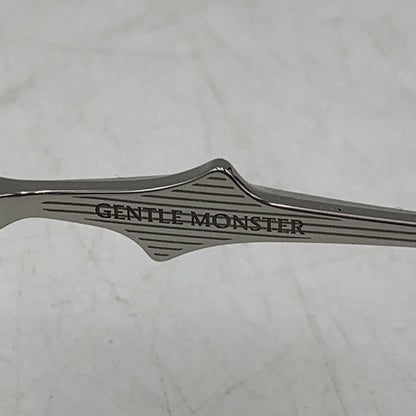 【中古品】【メンズ/レディース】 GENTLE MONSTER ジェントルモンスター EDEN-02 2025 BOLD COLLECTION SUNGLASSES ボールド コレクション サングラス 203-260724-ya-05-izu サイズ：55口19-155 カラー：シルバー×クリア 万代Net店
