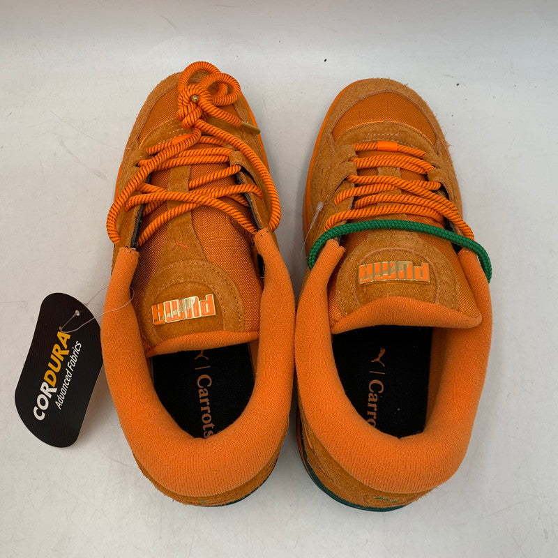 【中古美品】【メンズ】 PUMA プーマ × CARROTS キャロッツ 3988002-02 SUEDE スウェード XL CARROTS キャロッツ スニーカー シューズ 靴 162-260724-ya-03-izu サイズ：27cm カラー：RICKIE ORANGE-WARM WHITE 万代Net店