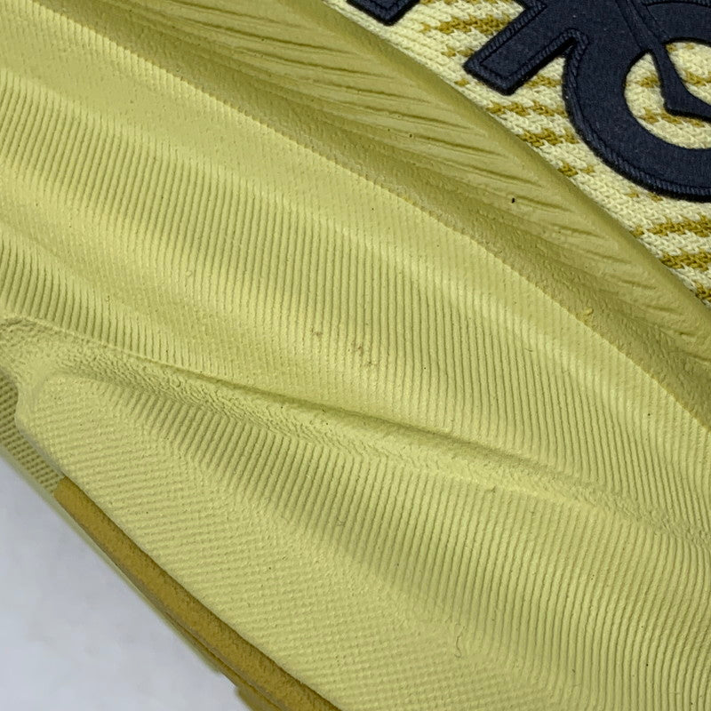 【中古美品】【メンズ】 HOKA ホカ 1127895 GLCR CLIFTON クリフトン 9 スニーカー シューズ 靴 162-260724-ya-04-izu サイズ：27cm カラー：イエロー 万代Net店