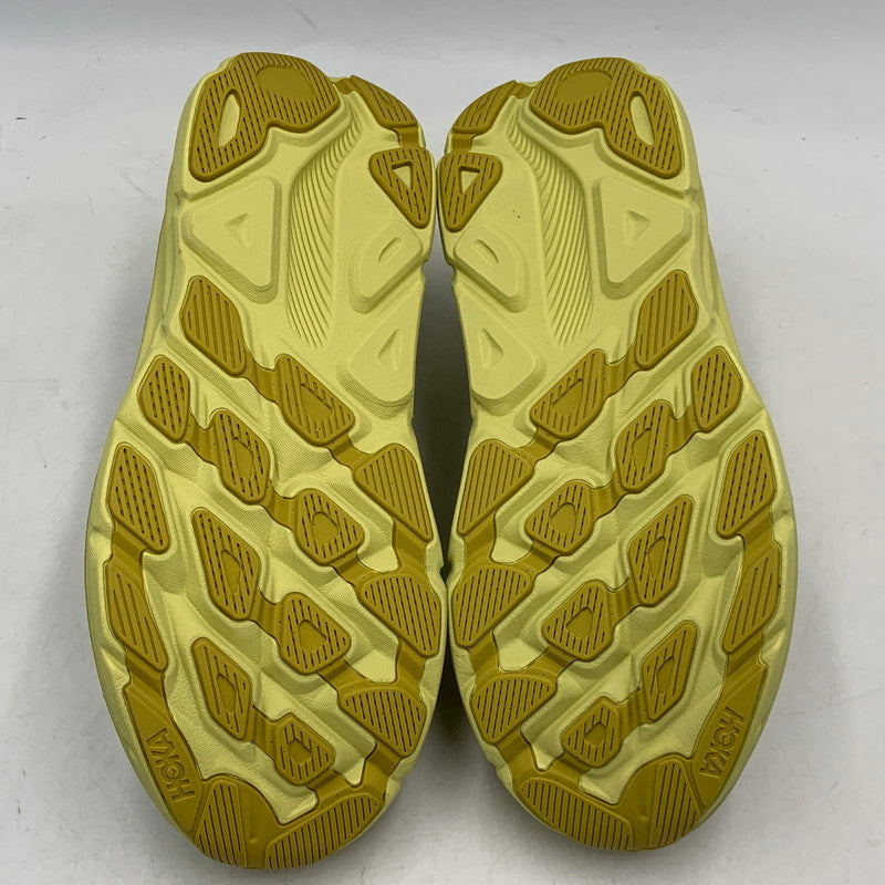 【中古美品】【メンズ】 HOKA ホカ 1127895 GLCR CLIFTON クリフトン 9 スニーカー シューズ 靴 162-260724-ya-04-izu サイズ：27cm カラー：イエロー 万代Net店