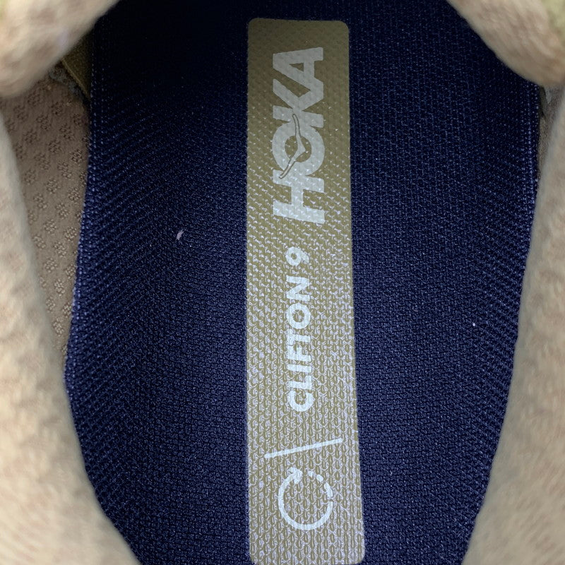 【中古美品】【メンズ】 HOKA ホカ 1127895 GLCR CLIFTON クリフトン 9 スニーカー シューズ 靴 162-260724-ya-04-izu サイズ：27cm カラー：イエロー 万代Net店