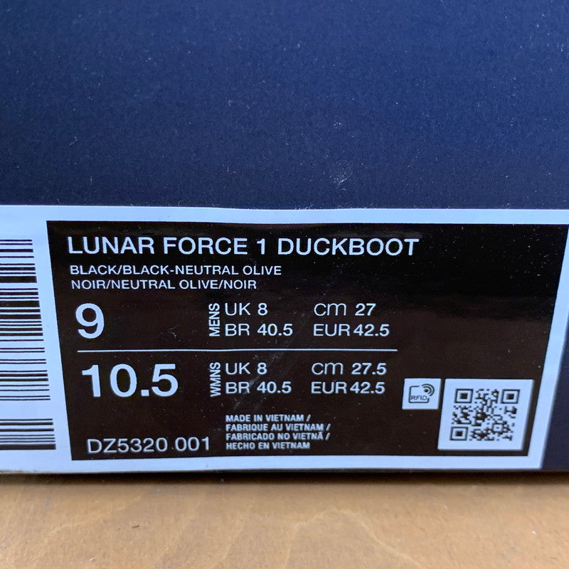 【中古美品】【メンズ】 NIKE ナイキ DZ5320-001 LUNAR FORCE ルナ フォース 1 スニーカー シューズ 靴 160-260724-ya-01-izu サイズ：27cm カラー：BLACK/BLACK－NEUTRAL OLIVE 万代Net店