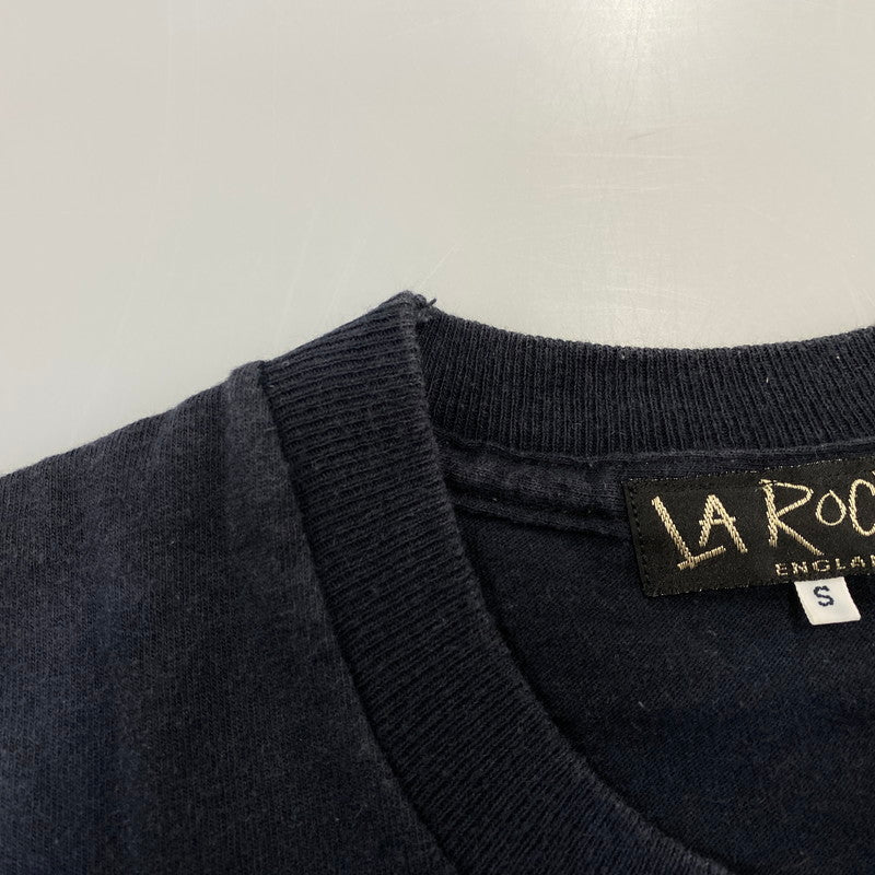 【中古品】【メンズ】 LA ROCKA! ラ・ロッカ! SKULL WING S/S TEE スカルウイング 半袖Tシャツ 146-260801-as-29-izu サイズ：S カラー：ブラック 万代Net店