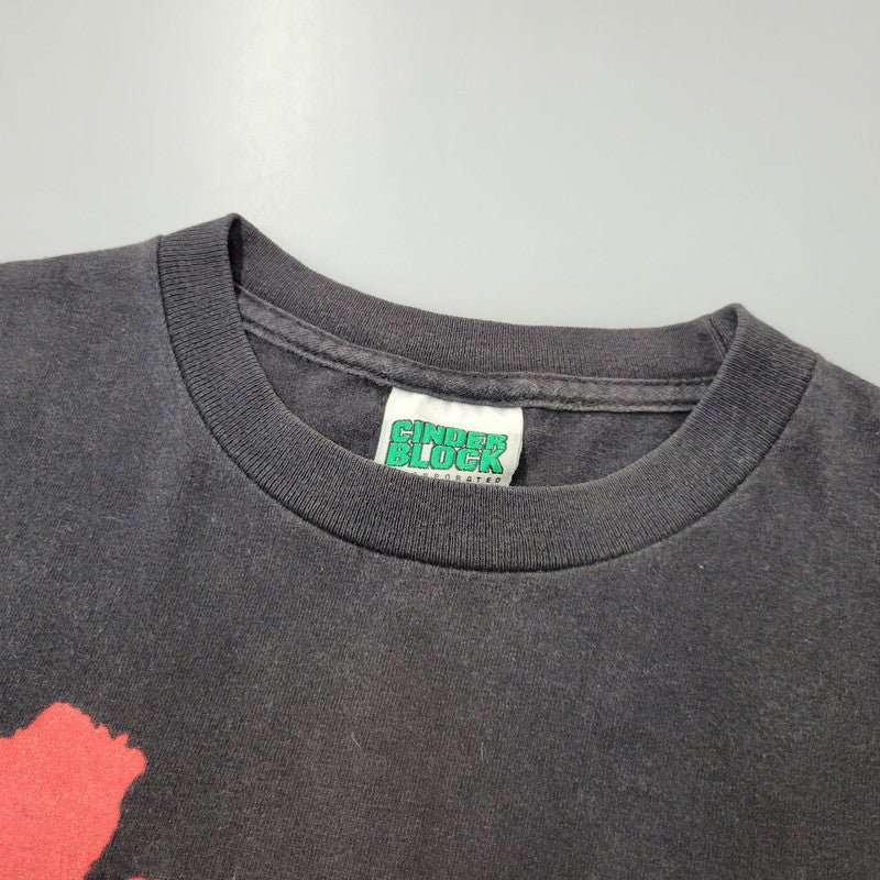 【中古品】【メンズ】 CINDER BLOCK シンダーブロック c2001 MISFITS 20 YEARS OF TERROR FITS LARGE TEE ミスフィッツ 20周年 Tシャツ トップス 146-260725-kh-04-izu カラー：ブラック 万代Net店